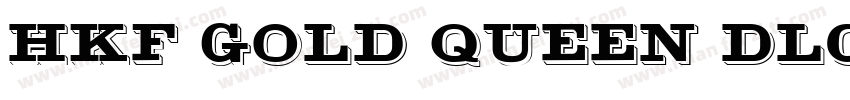 HKF Gold Queen DLC Regular字体转换